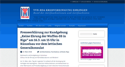 Desktop Screenshot of esslingen.vvn-bda.de