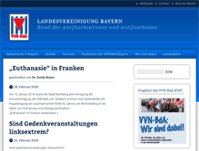 Tablet Screenshot of bayern.vvn-bda.de
