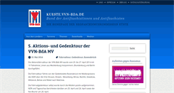 Desktop Screenshot of kueste.vvn-bda.de